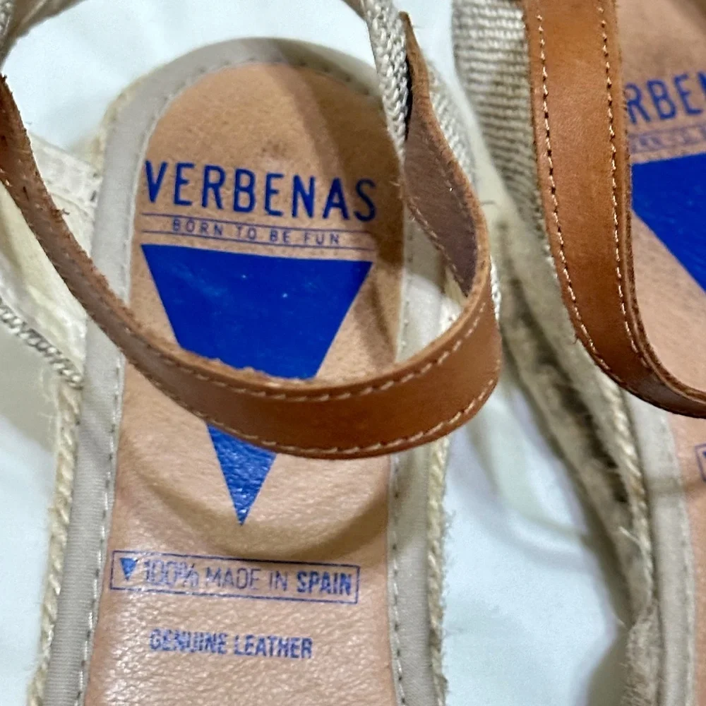 Verbenas Malana Wedge Espadrilles Sandals - Picture 9 of 9
